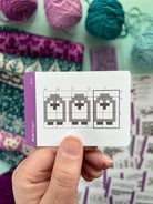 Arctic Doodle Deck: Knitting Chart & Stitch Dictionary Cards - Yarn Love Knitting Pattern