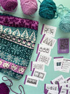 Arctic Doodle Deck: Knitting Chart & Stitch Dictionary Cards - Yarn Love Knitting Pattern