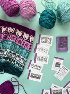 Arctic Doodle Deck: Knitting Chart & Stitch Dictionary Cards - Yarn Love Knitting Pattern