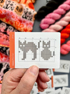 Autumn Doodle Deck: Knitting Chart & Stitch Dictionary cards - Yarn Love Knitting Pattern