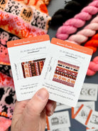 Autumn Doodle Deck: Knitting Chart & Stitch Dictionary cards - Yarn Love Knitting Pattern