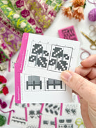 Botanical Doodle Deck: Knitting Chart & Stitch Dictionary Cards - Yarn Love Knitting Pattern