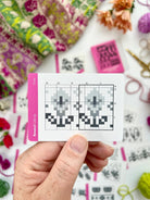 Botanical Doodle Deck: Knitting Chart & Stitch Dictionary Cards - Yarn Love Knitting Pattern