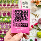 Botanical Doodle Deck: Knitting Chart & Stitch Dictionary Cards - Yarn Love Knitting Pattern