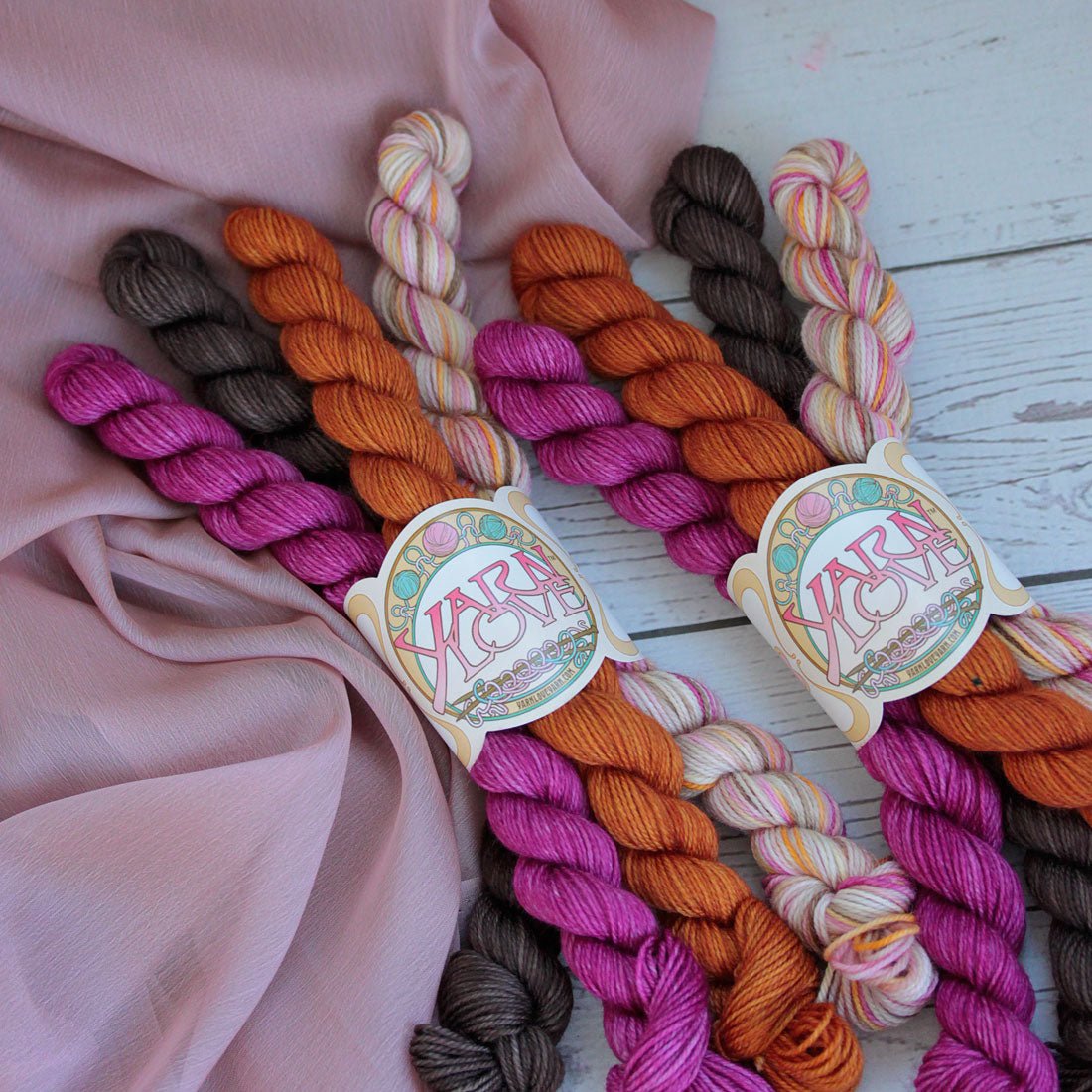 Fairy Bright Mini Skein Pack - Yarn Love Yarn