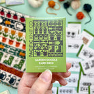 Garden Doodle Deck: Knitting Chart & Stitch Dictionary cards - Yarn Love Knitting Pattern