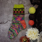 Happy Jack Sock Knitting Kit: pattern + hand dyed yarn - Yarn Love Yarn