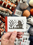 Haunted Doodle Deck: Knitting Chart & Stitch Dictionary cards - Yarn Love Knitting Pattern