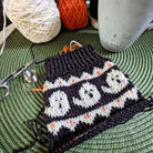 Hello Boo - tiful: Halloween - Inspired Knitted Socks Pattern PDF - Yarn Love Pattern