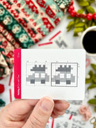 Holiday 3 Doodle Deck: Knitting Chart & Stitch Dictionary cards - Yarn Love Knitting Pattern