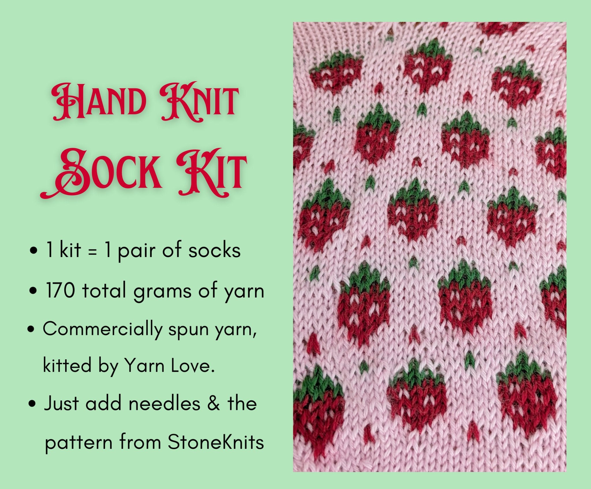 Itty Bitty Berry Socks - Everyday Knits - Yarn Love Yarn