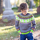 Let's Boo - gie Adult Sweater Pattern - Yarn Love Pattern