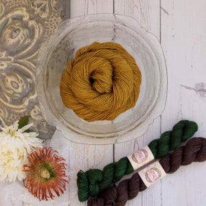 Lucky Sunflower Sock Yarn Pack - Yarn Love Yarn