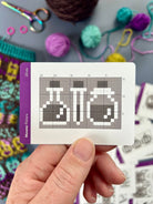 Monster Doodle Deck: Knitting Chart & Stitch Dictionary cards - Yarn Love Knitting Pattern