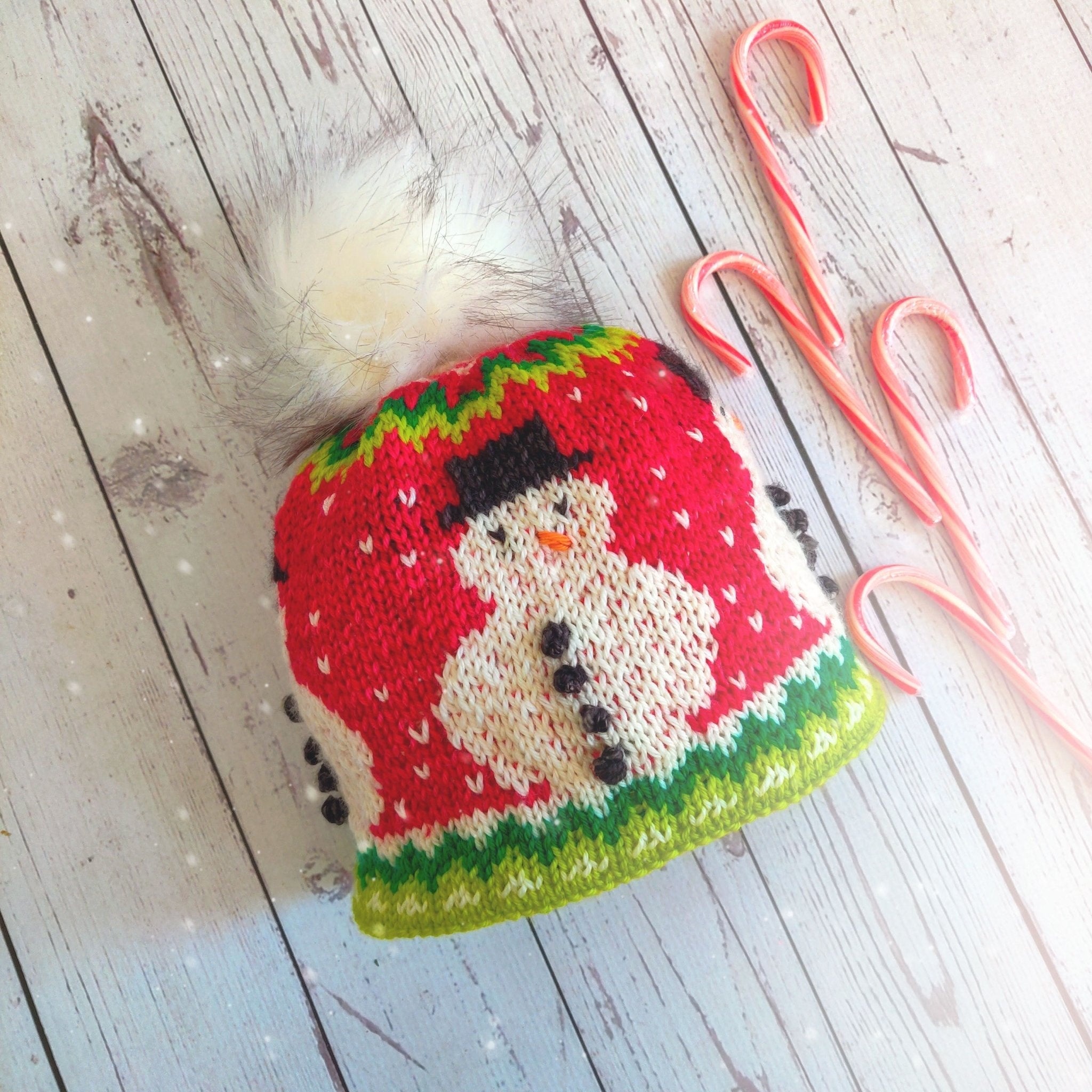 Mr. Frosty Snowman Hat Kit - Yarn Love Yarn