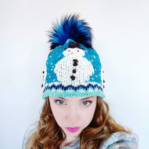 Mr. Frosty Snowman Hat Kit - Yarn Love Yarn