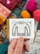 Rhinebeck Doodle Deck: Knitting Chart & Stitch Dictionary cards - Yarn Love Knitting Pattern