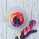 Spectral Flowers - Neon Tweed Sock Yarn Set - Yarn Love Yarn