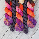 Spectral Flowers - Neon Tweed Sock Yarn Set - Yarn Love Yarn